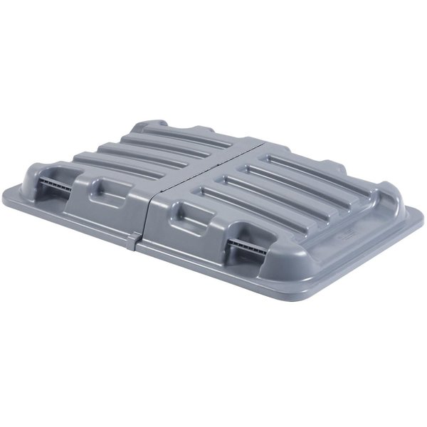 Global Industrial Lid, 31 W/Dia, Gray, Plastic 984612